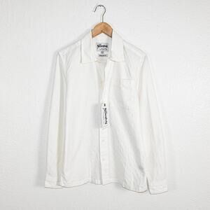 The Stronghold Men's Button up Shirt Textured Cotton size XS NWT